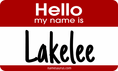 Hello my name is Lakelee png download