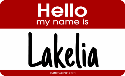 Hello my name is Lakelia png download