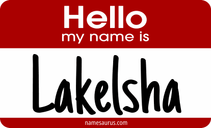 Hello my name is Lakelsha png download