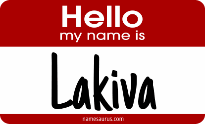 Hello my name is Lakiva png download