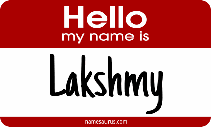 Hello my name is Lakshmy png download