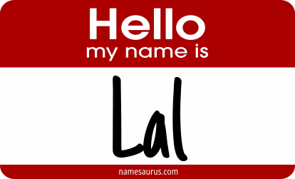Hello my name is Lal png download