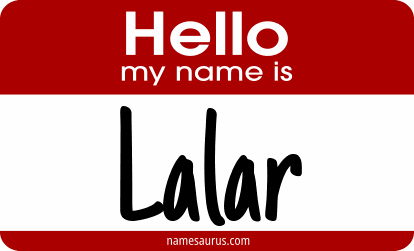 Hello my name is Lalar png download