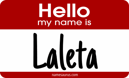 Hello my name is Laleta png download