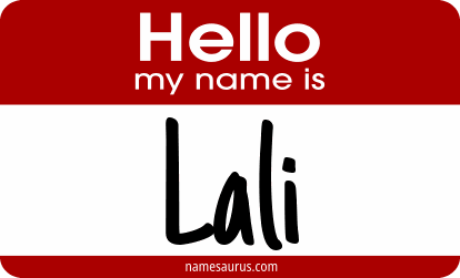 Hello my name is Lali png download