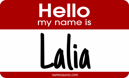 Hello my name is Lalia png download