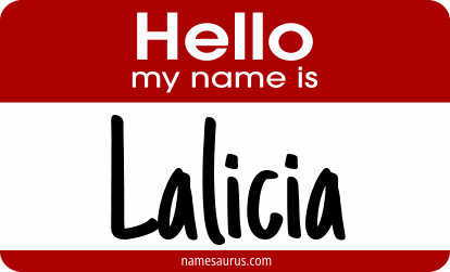 Hello my name is Lalicia png download