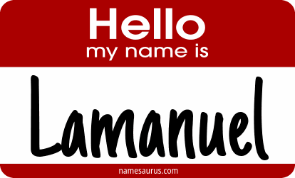 Hello my name is Lamanuel png download