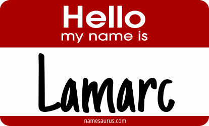 Hello my name is Lamarc png download