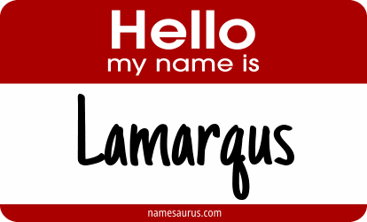 Hello my name is Lamarqus png download