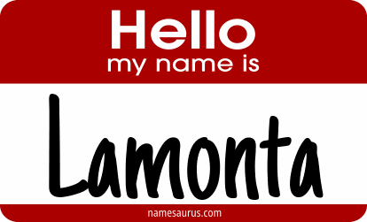 Hello my name is Lamonta png download