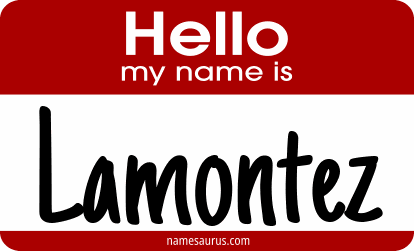 Hello my name is Lamontez png download