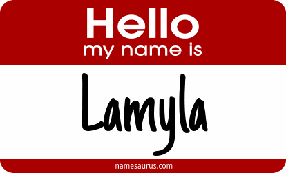 Hello my name is Lamyla png download