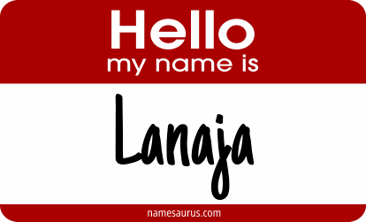 Hello my name is Lanaja png download