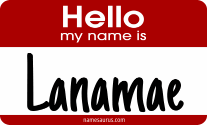 Hello my name is Lanamae png download