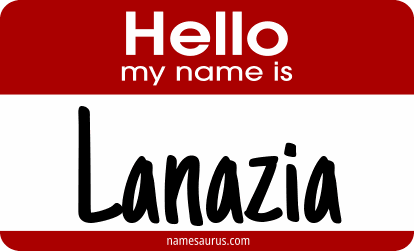 Hello my name is Lanazia png download