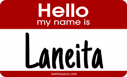 Hello my name is Laneita png download