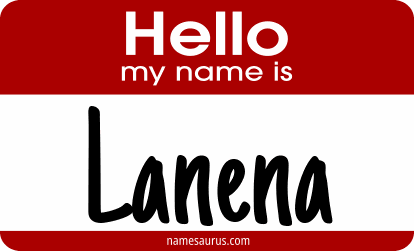 Hello my name is Lanena png download