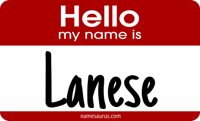 Hello my name is Lanese png download