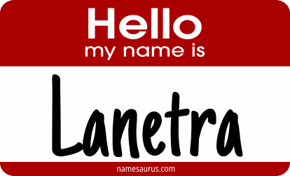 Hello my name is Lanetra png download
