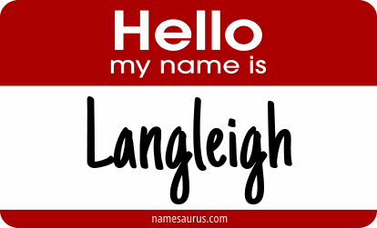 Hello my name is Langleigh png download