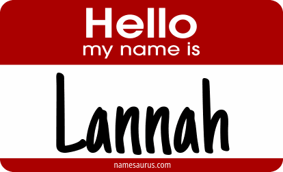 Hello my name is Lannah png download
