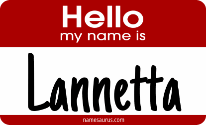 Hello my name is Lannetta png download