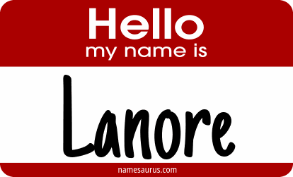 Hello my name is Lanore png download
