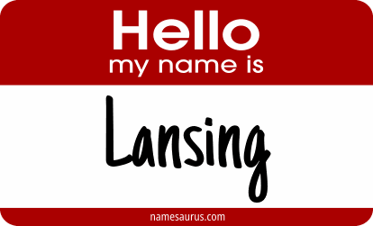 Hello my name is Lansing png download