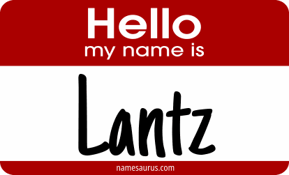 Hello my name is Lantz png download