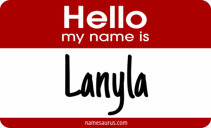 Hello my name is Lanyla png download