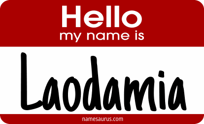 Hello my name is Laodamia png download