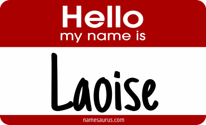 Hello my name is Laoise png download