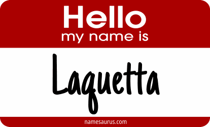 Hello my name is Laquetta png download