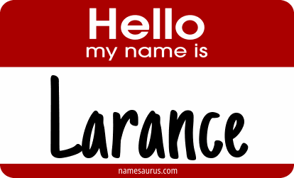 Hello my name is Larance png download