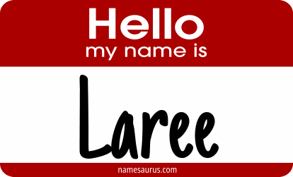 Hello my name is Laree png download