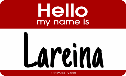 Hello my name is Lareina png download