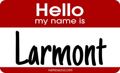 Hello my name is Larmont png download