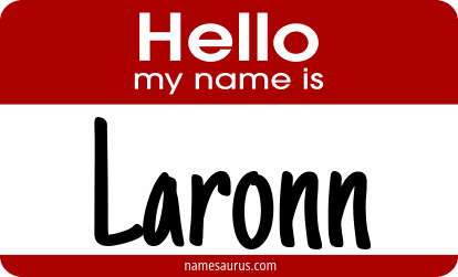 Hello my name is Laronn png download