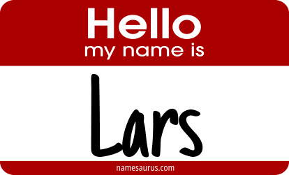 Hello my name is Lars png download