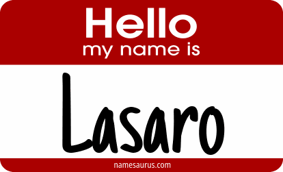 Hello my name is Lasaro png download