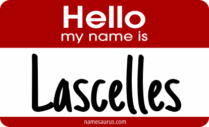 Hello my name is Lascelles png download