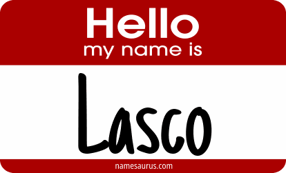 Hello my name is Lasco png download