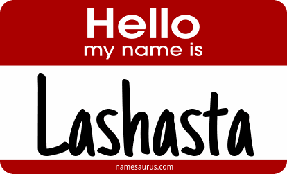 Hello my name is Lashasta png download