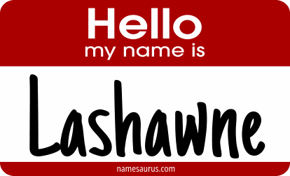 Hello my name is Lashawne png download
