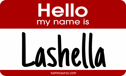 Hello my name is Lashella png download