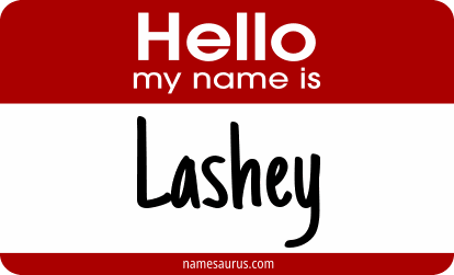 Hello my name is Lashey png download