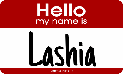 Hello my name is Lashia png download