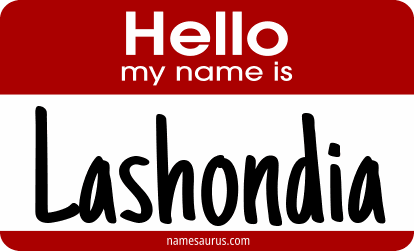 Hello my name is Lashondia png download