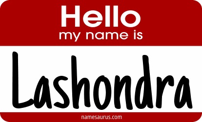 Hello my name is Lashondra png download